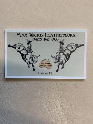 Max Wicks Leatherwork